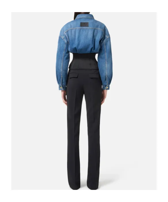 Corset Denim Jacket