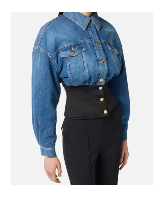 Corset Denim Jacket