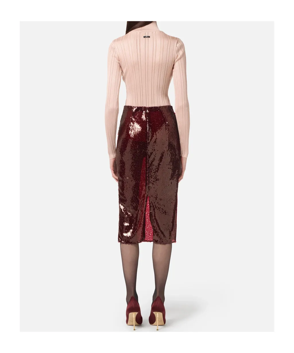 Laminated Ribbed Top