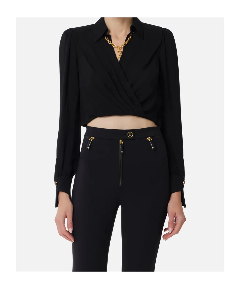 Blouse With Jewel Detail