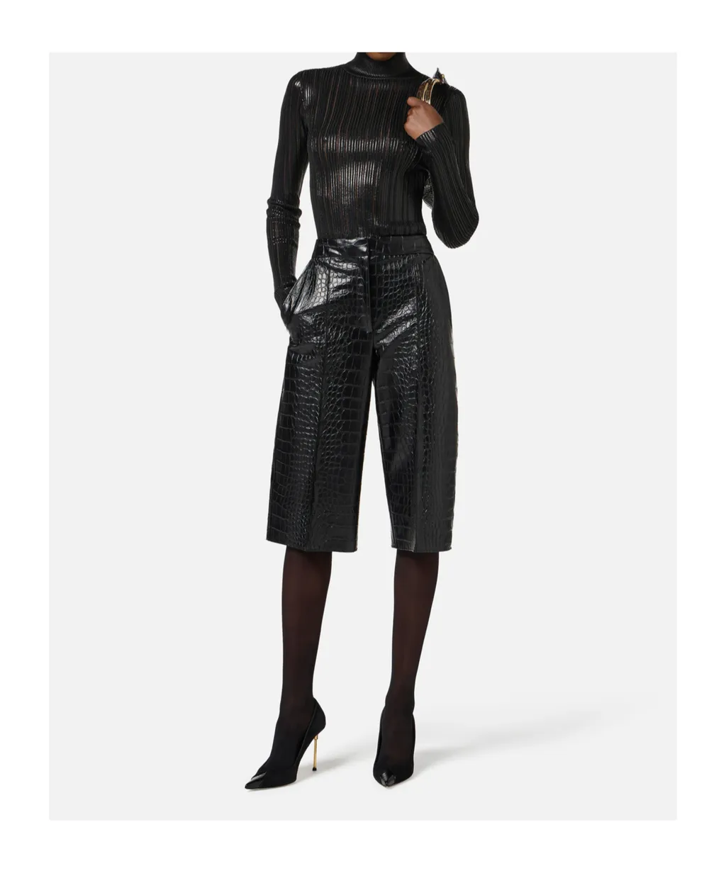 Laminated Ribbed Top