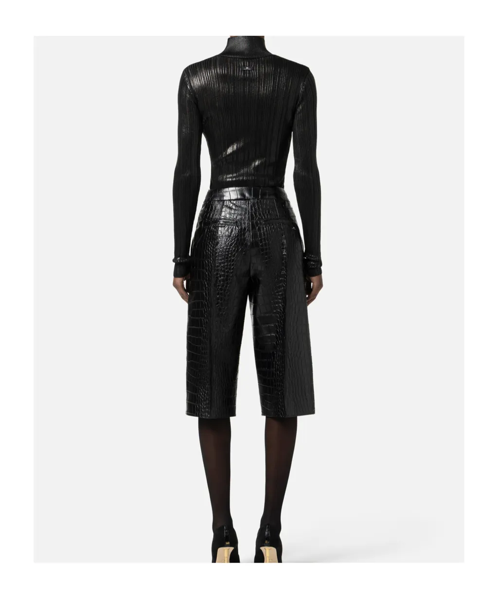 Laminated Ribbed Top