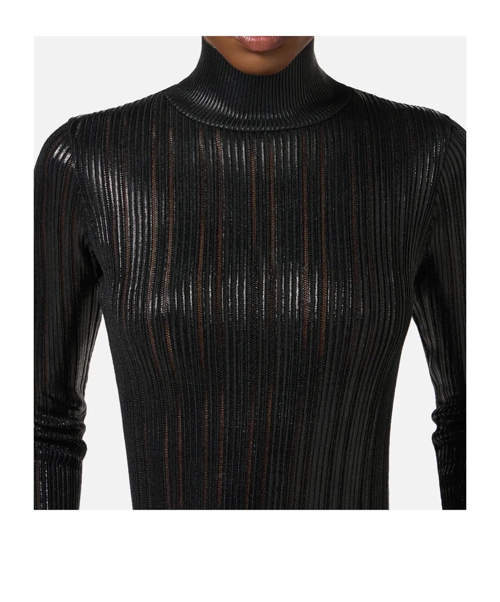 Laminated Ribbed Top