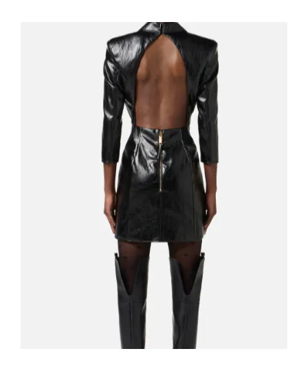 Twist-Detail Mini Dress