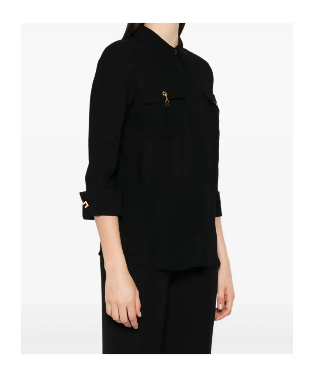 Key-Detail Pocket Shirt