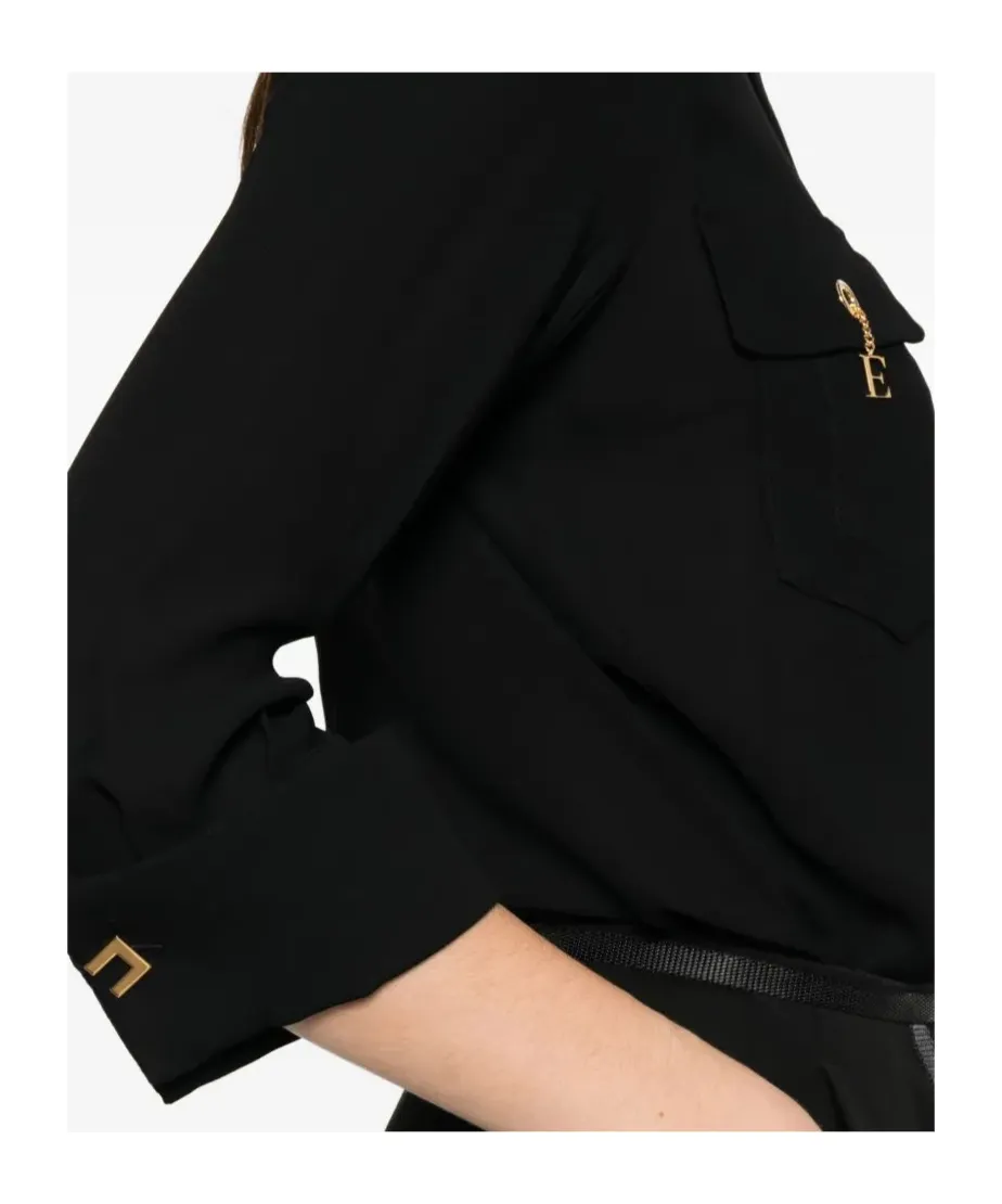 Key-Detail Pocket Shirt
