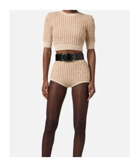 Cropped Knitted Top