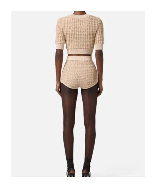 Cropped Knitted Top