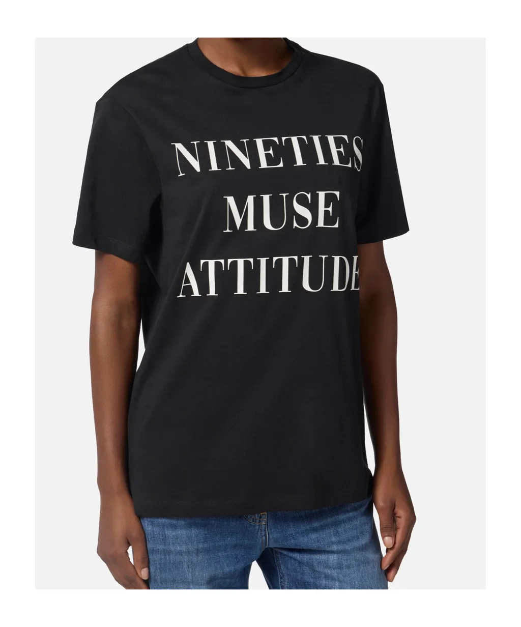 Slogan-Print T-Shirt