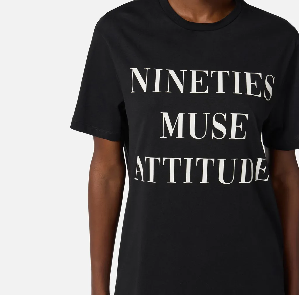 Slogan-Print T-Shirt