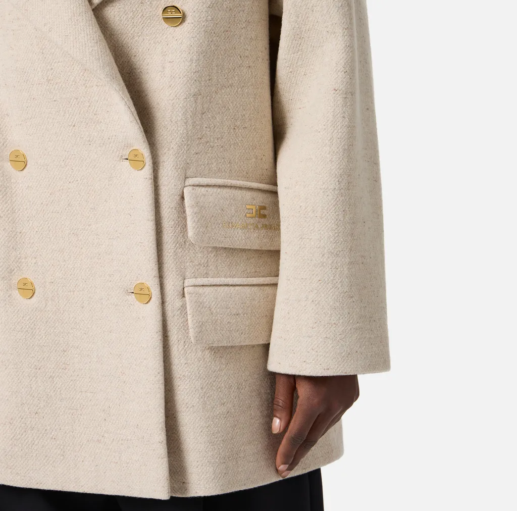 Double-Breasted Coat