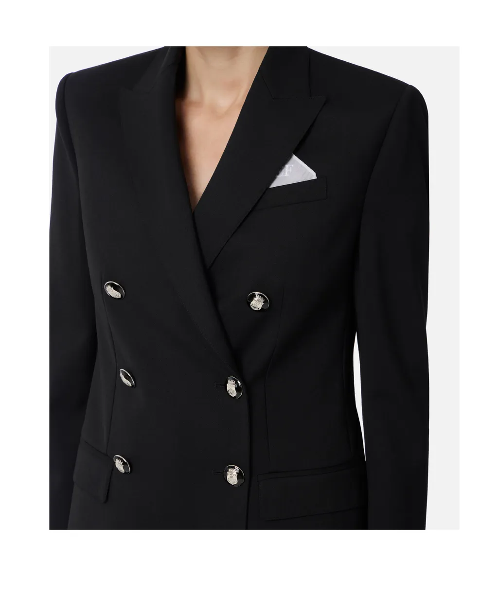Double-Breasted Tailored Blazer