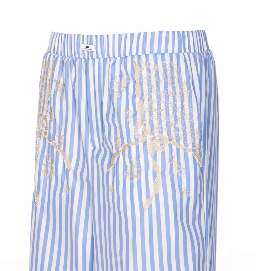 Striped Casual Pants