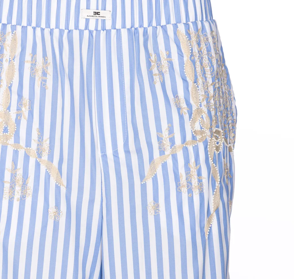 Striped Casual Pants