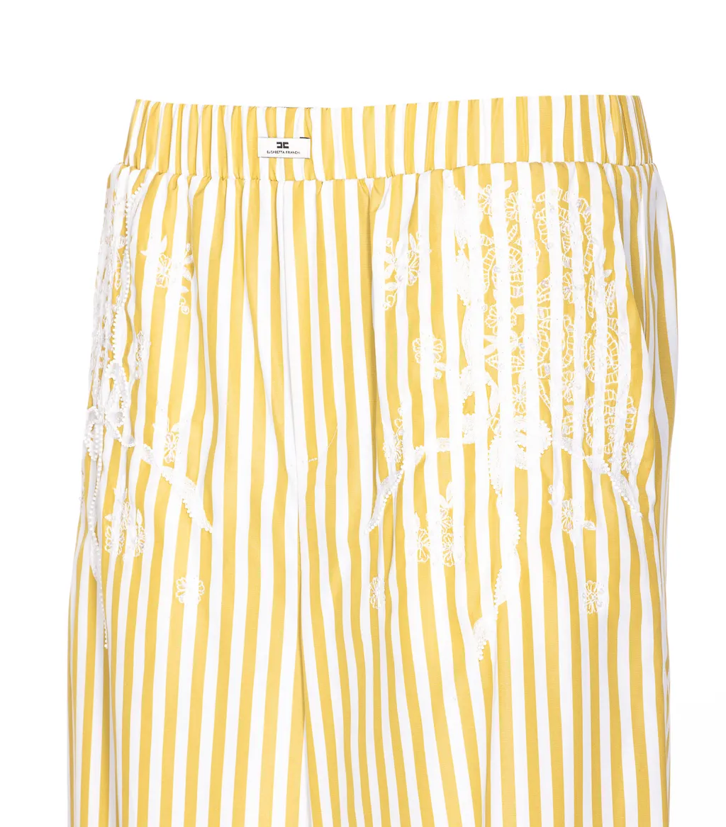 Striped Casual Pants