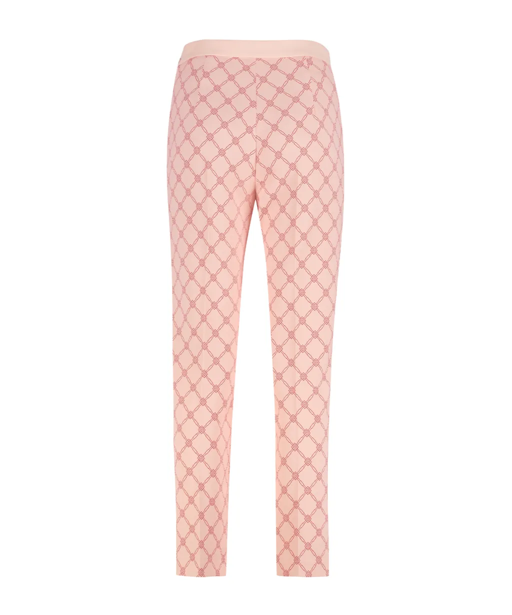 Logo Plaque CrÊPe Trousers
