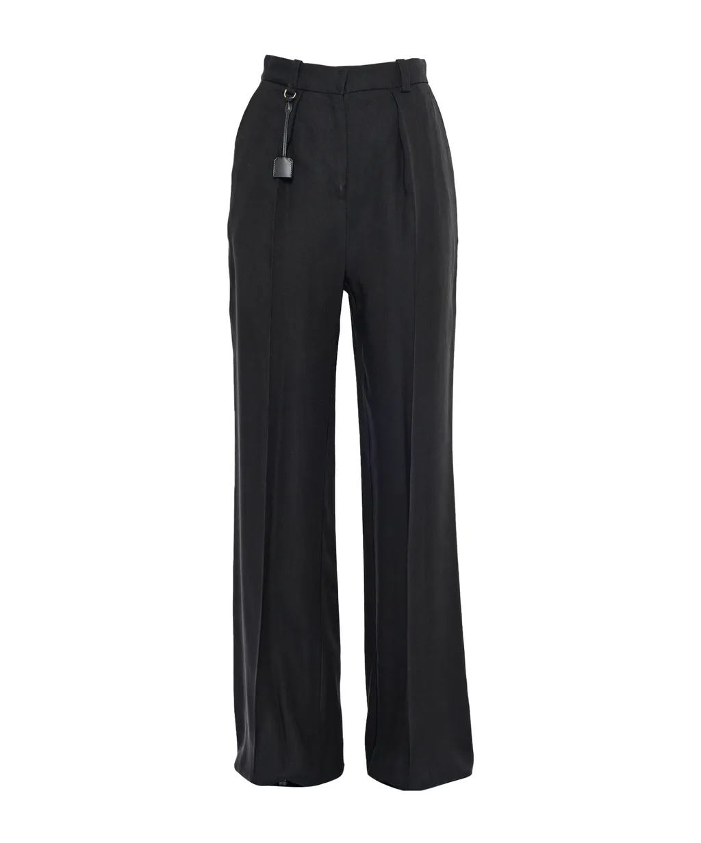 Pleated CrÊPe Trousers
