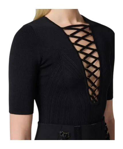 V-Neck Short Sleeve Top