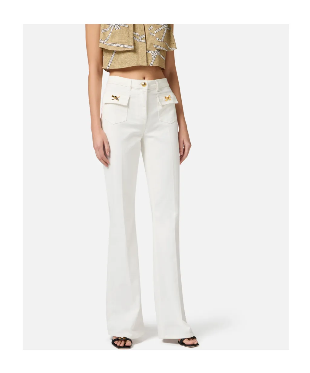 Jewelled Bows Trousers