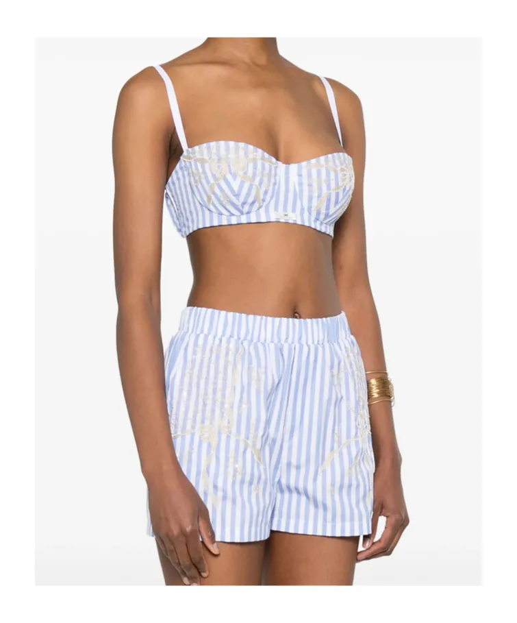 Striped Bra