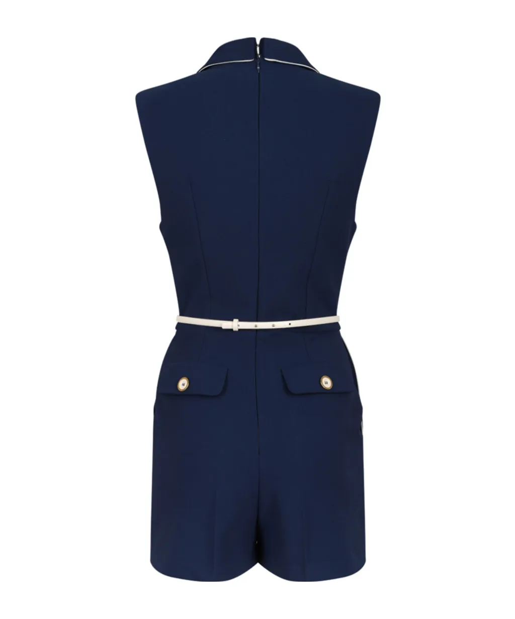 Double-Breasted Jumpsuit