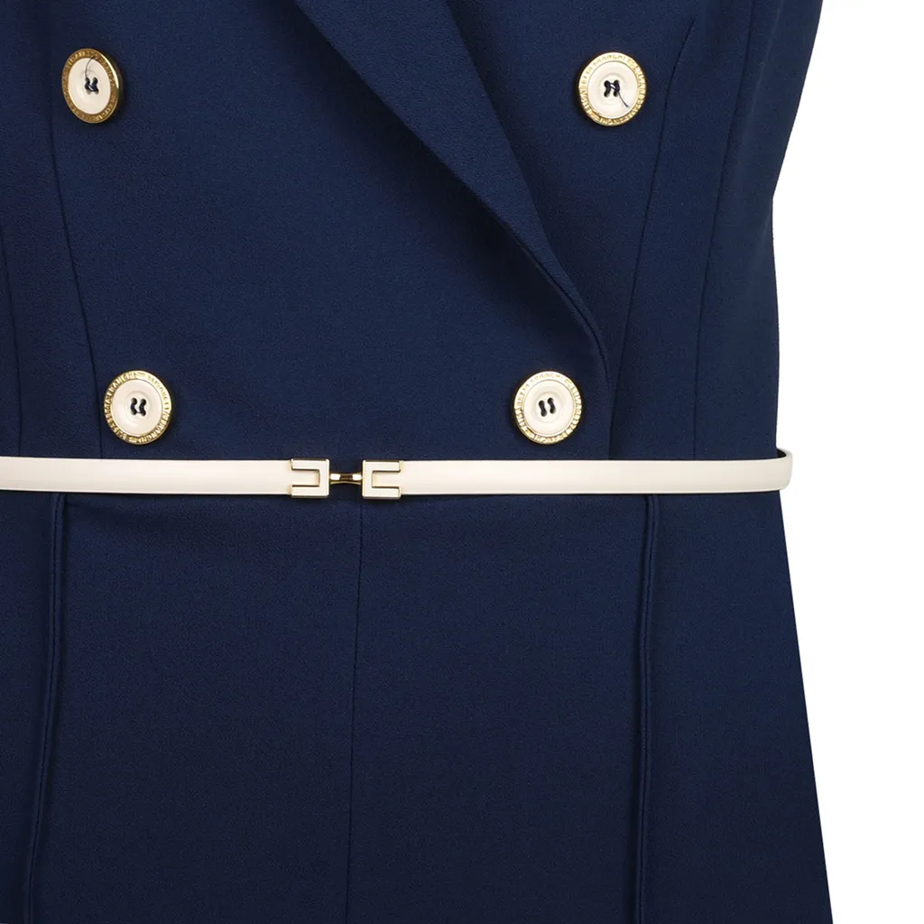Double-Breasted Jumpsuit