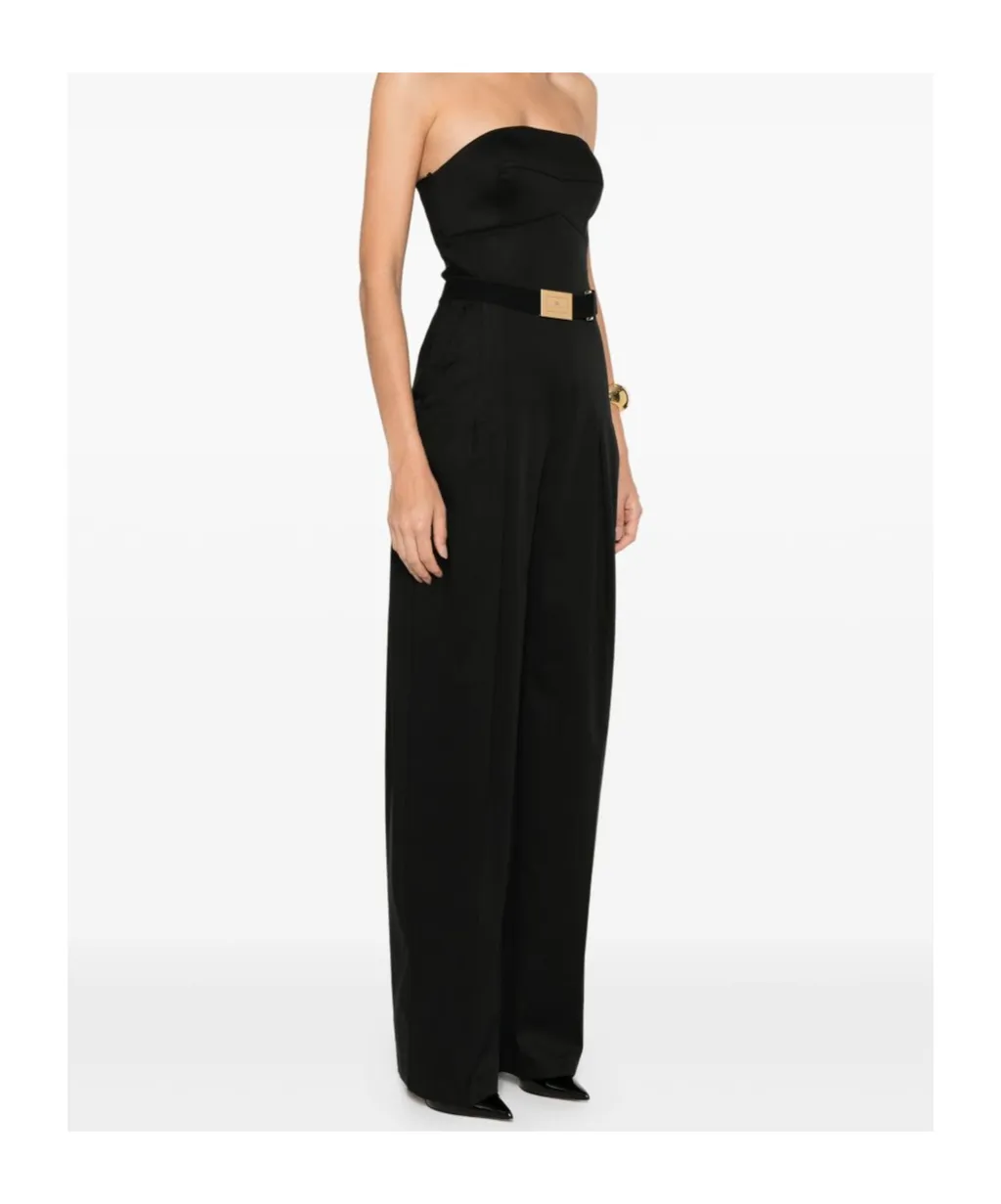 Crossover-Laces Jumpsuit