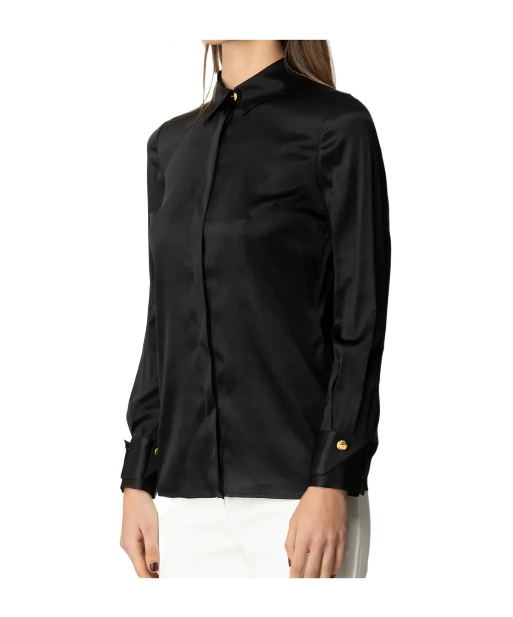 Silk-Satin Shirt