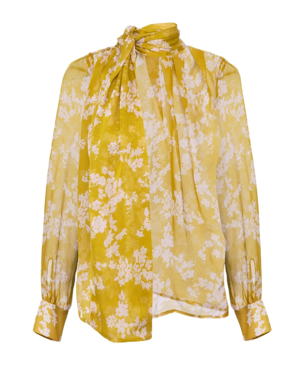 Voile Printed Blouse