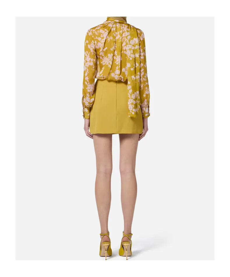 Voile Printed Blouse