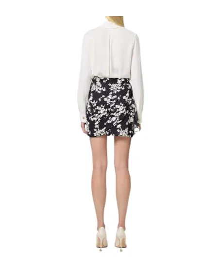 Lettering Bands Georgette Blouse