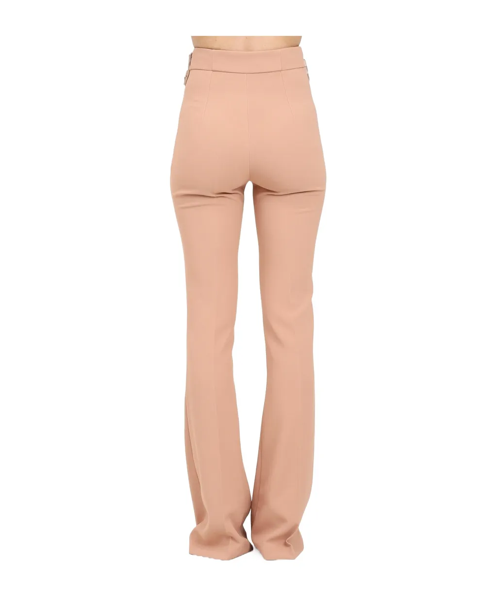 Satin Bow CrÊPe Trousers