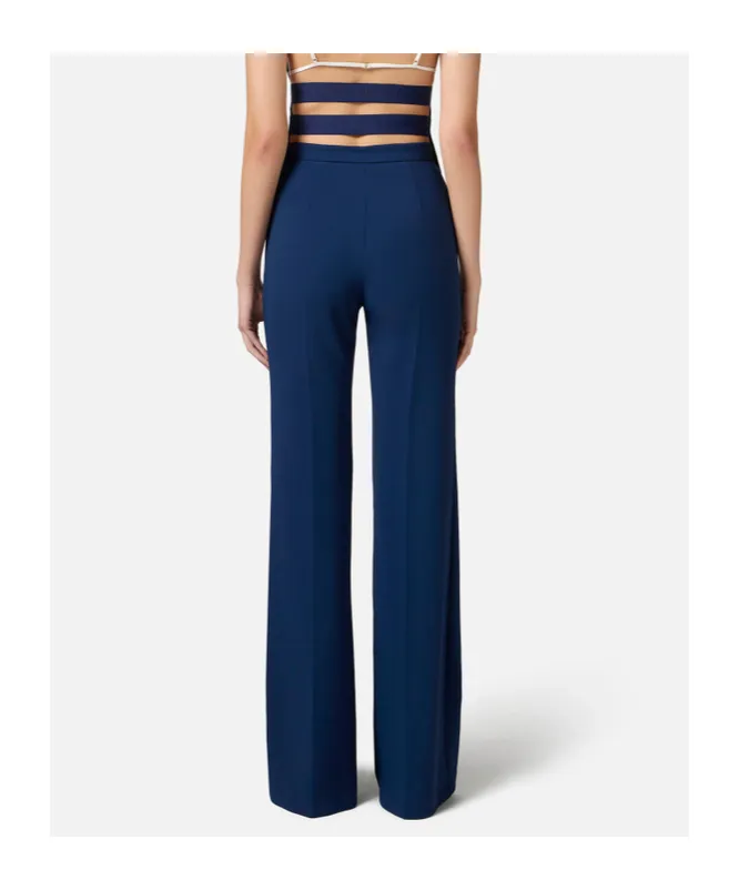 Logo Plaque CrÊPe Trousers