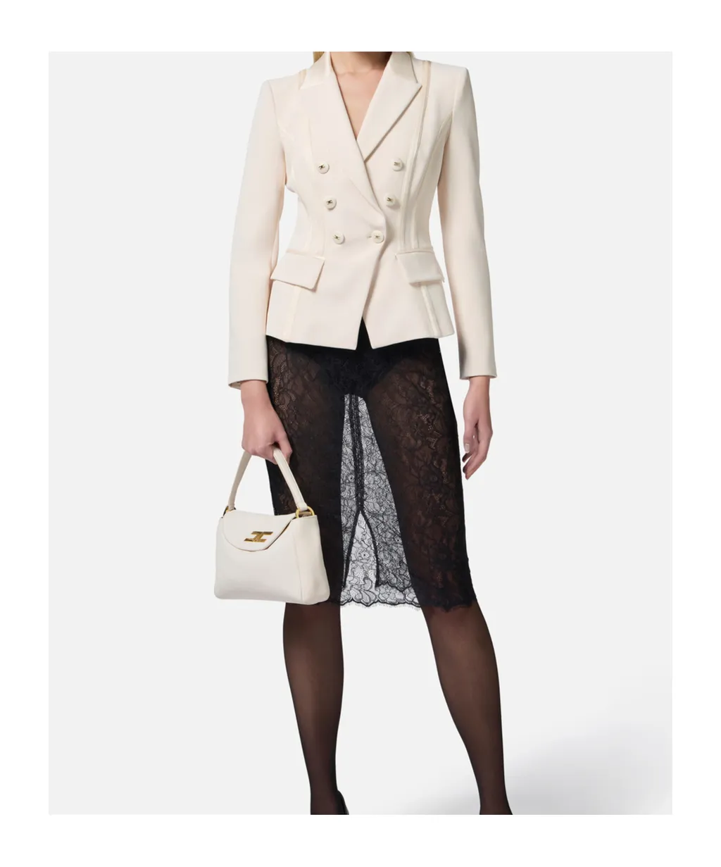 Satin Detailed Jacket