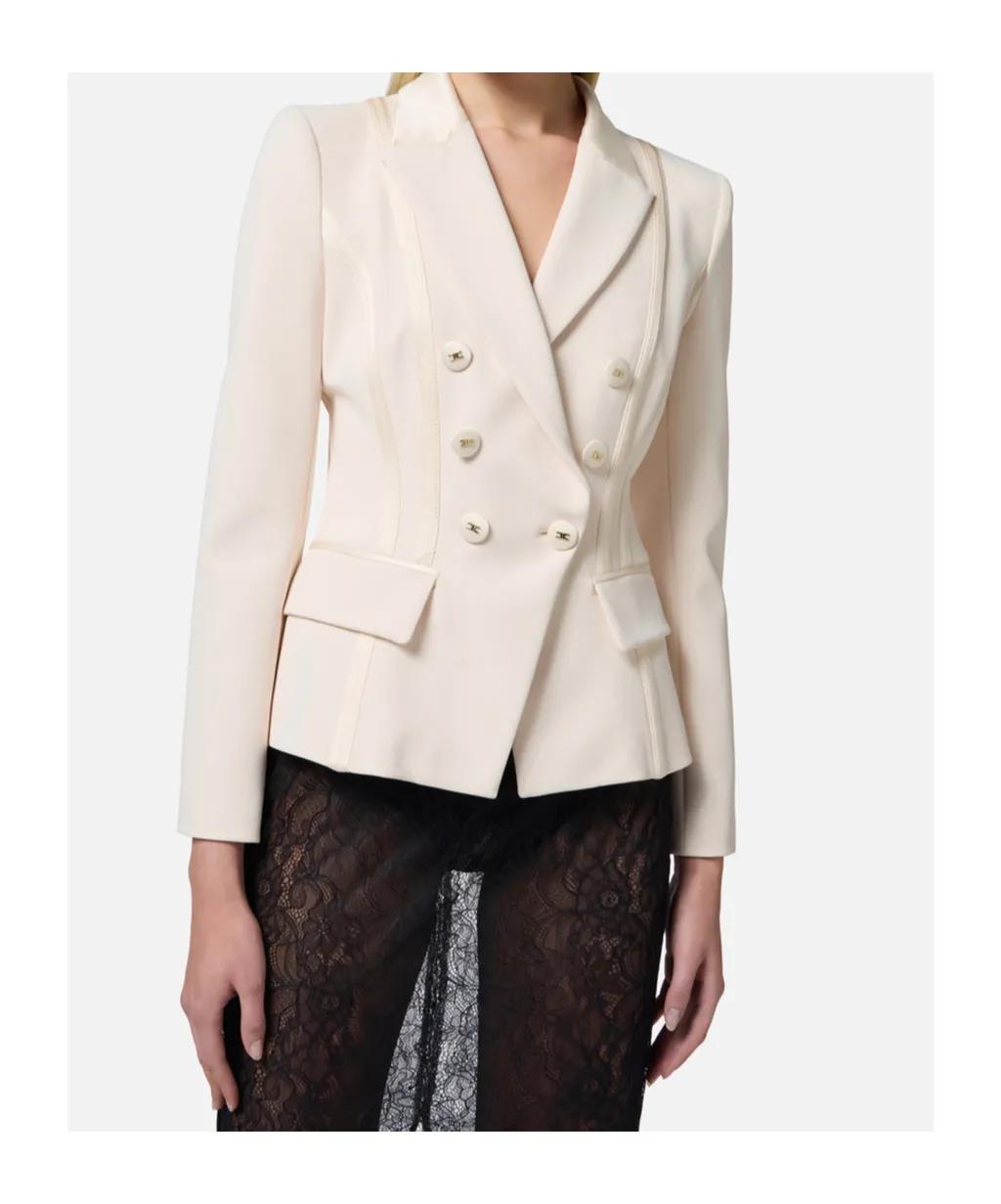 Satin Detailed Jacket