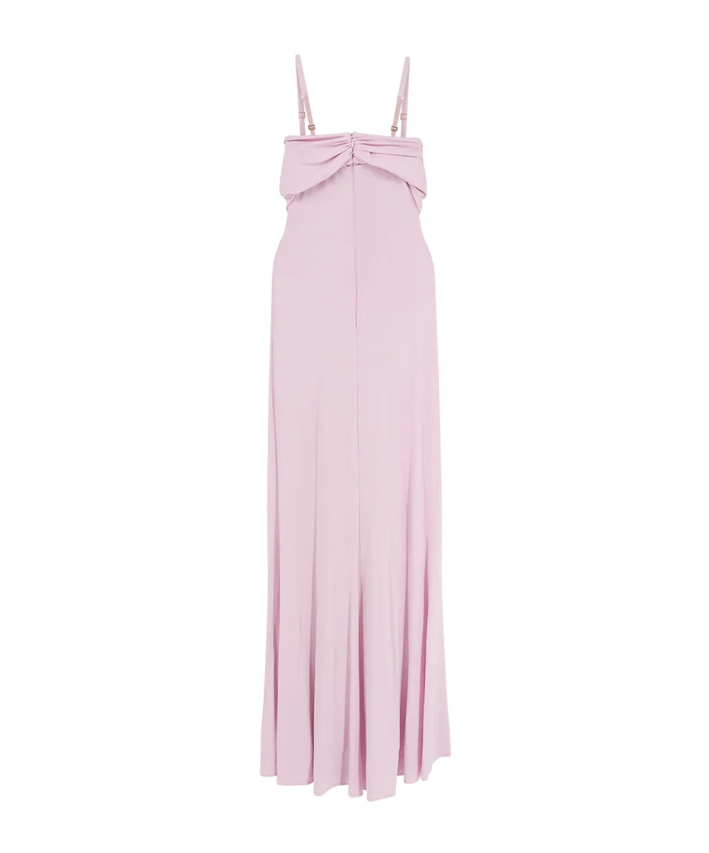 Corset Red Carpet Crepe Jersey Dress