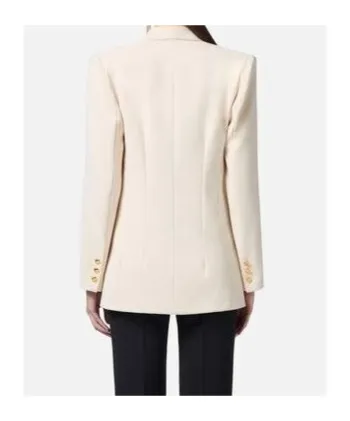 Single-Breasted Tailored Blazer