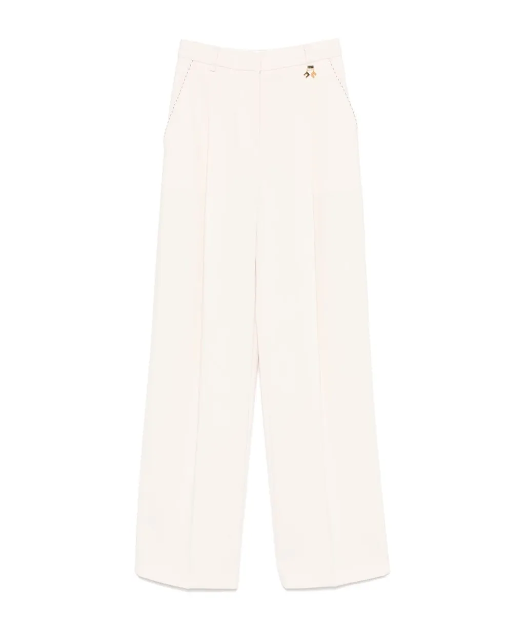Straight-Leg Tailored Trousers