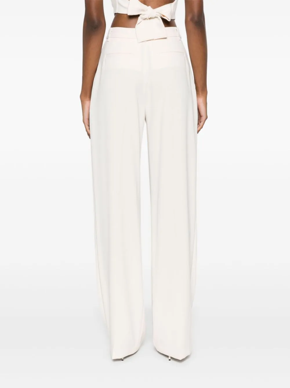 Straight-Leg Tailored Trousers