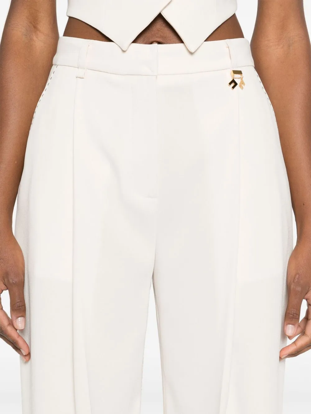 Straight-Leg Tailored Trousers
