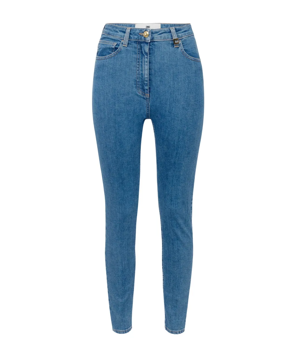 Logo-Plaque Jeans