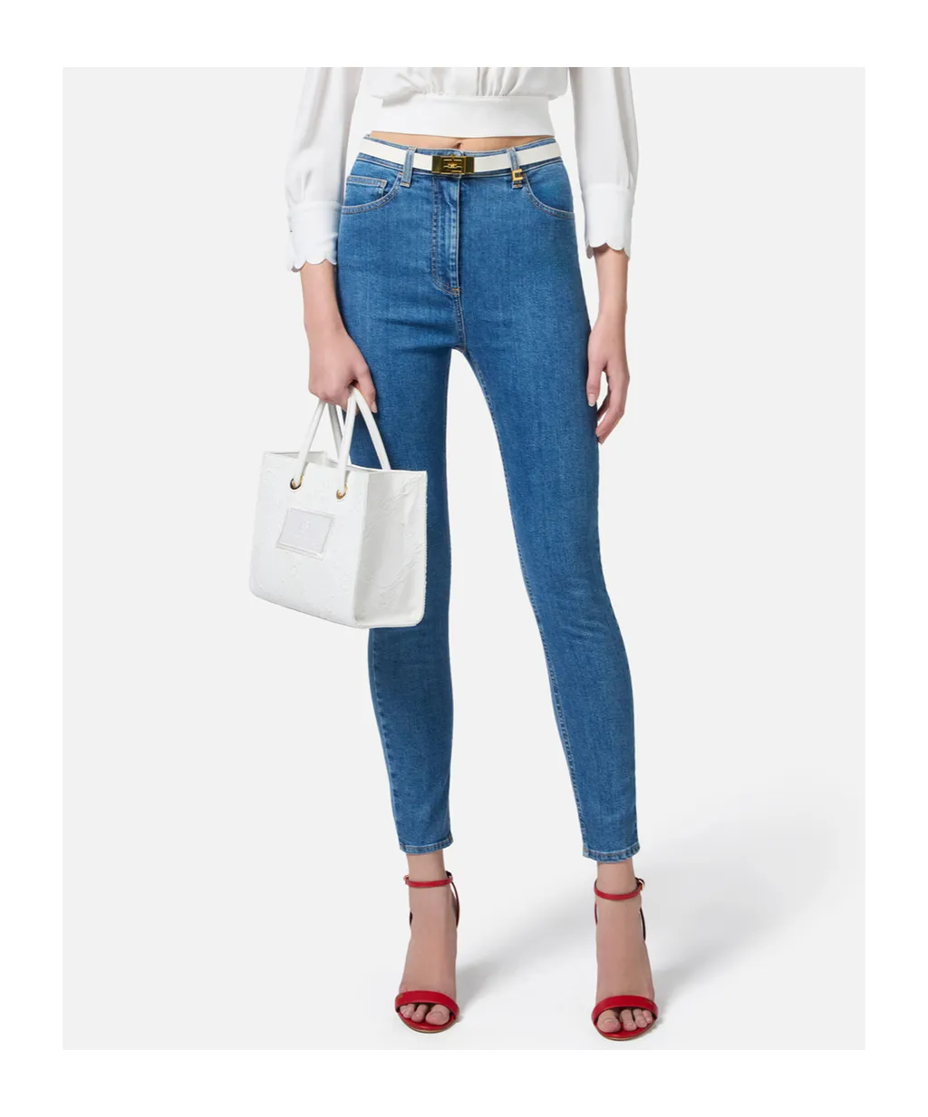 Logo-Plaque Jeans