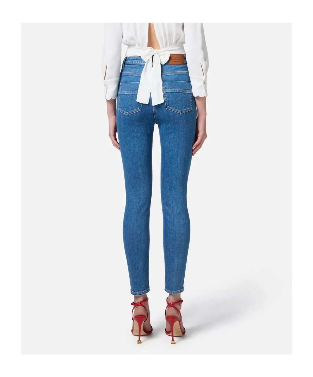 Logo-Plaque Jeans