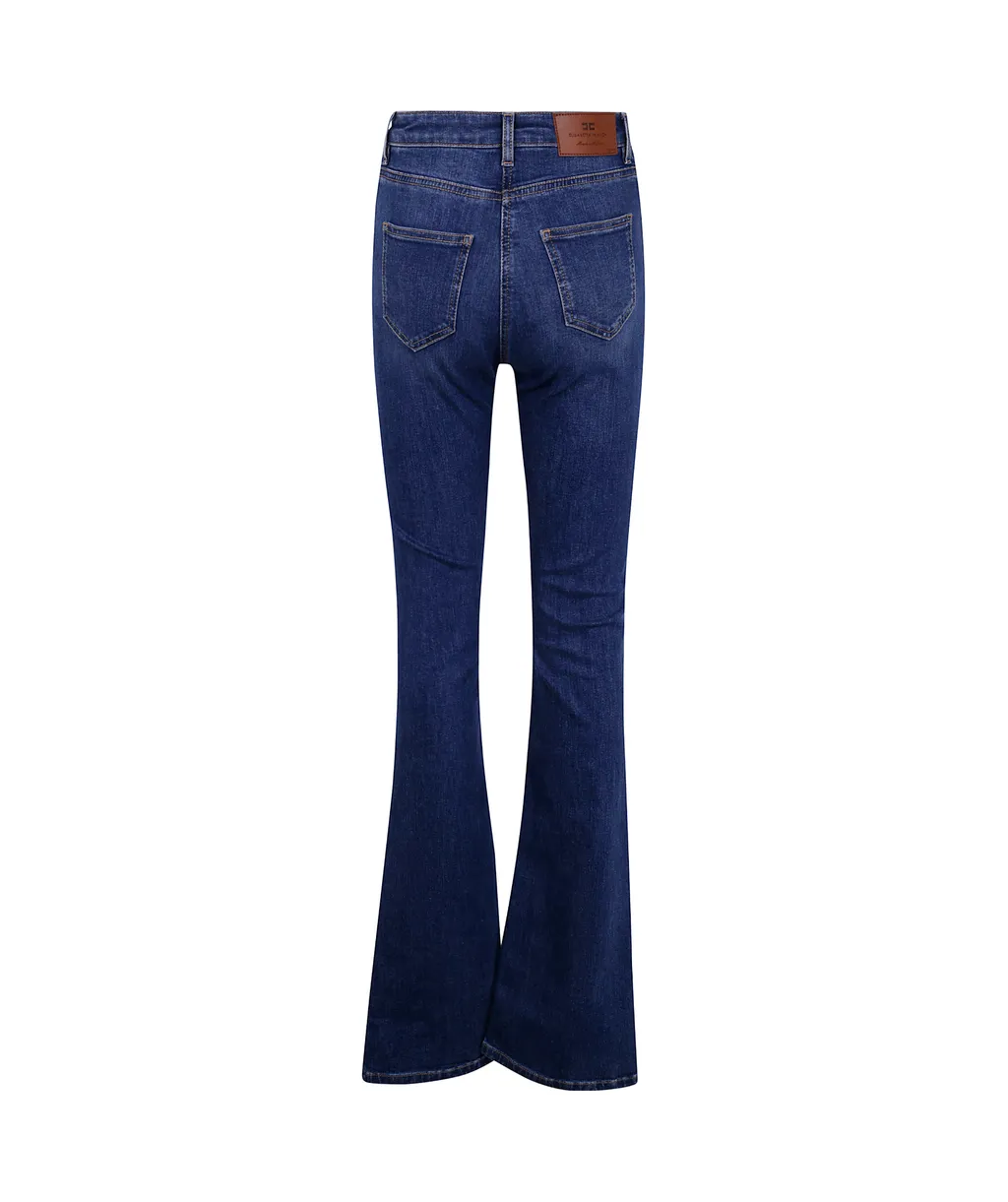 Small Pockets Bow Details Jeans