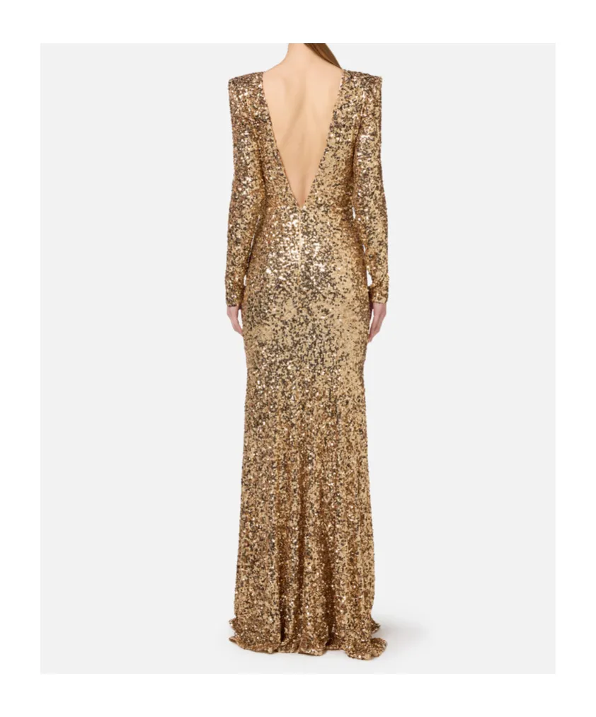 Sequinned Gown