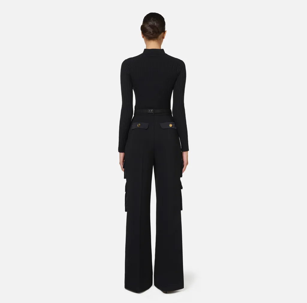 Belted Cargo Pants