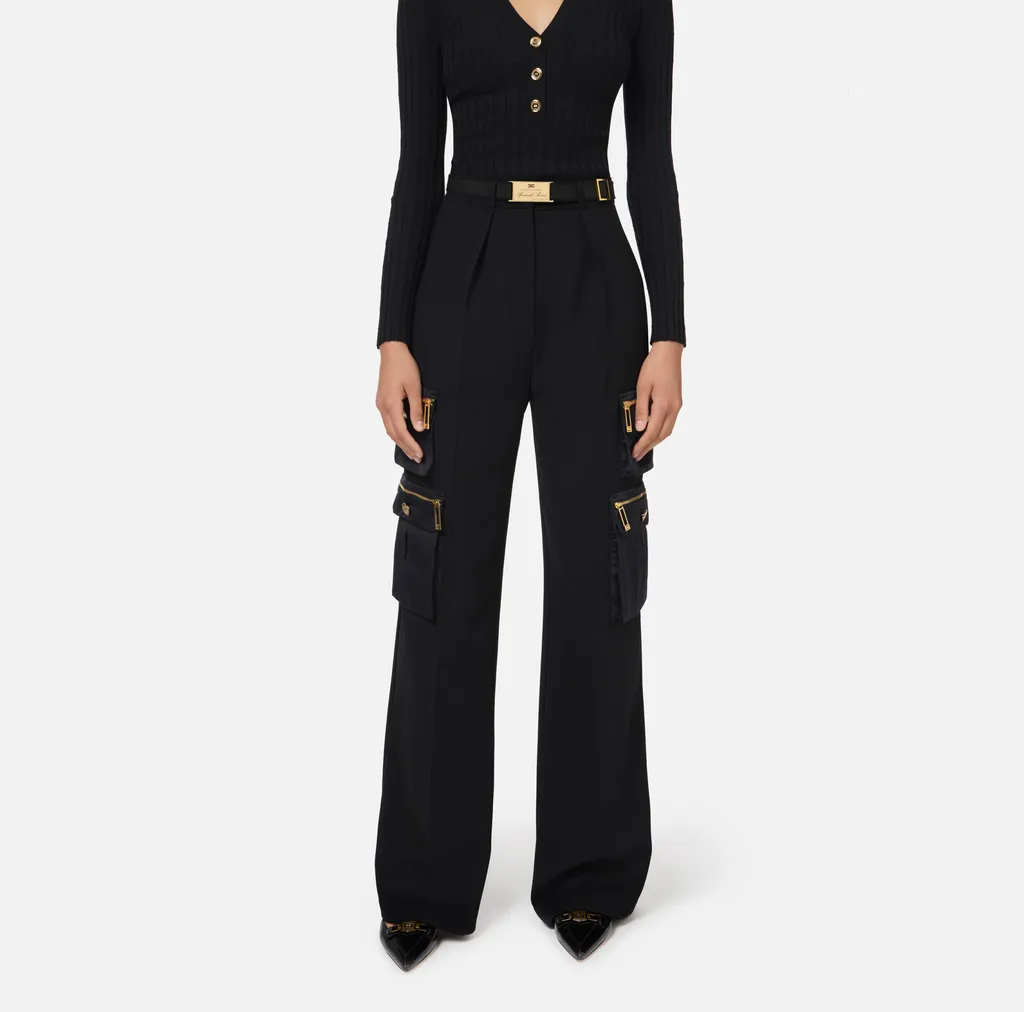 Belted Cargo Pants