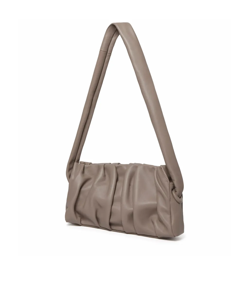Vintage Effect Vague Shoulder Bag