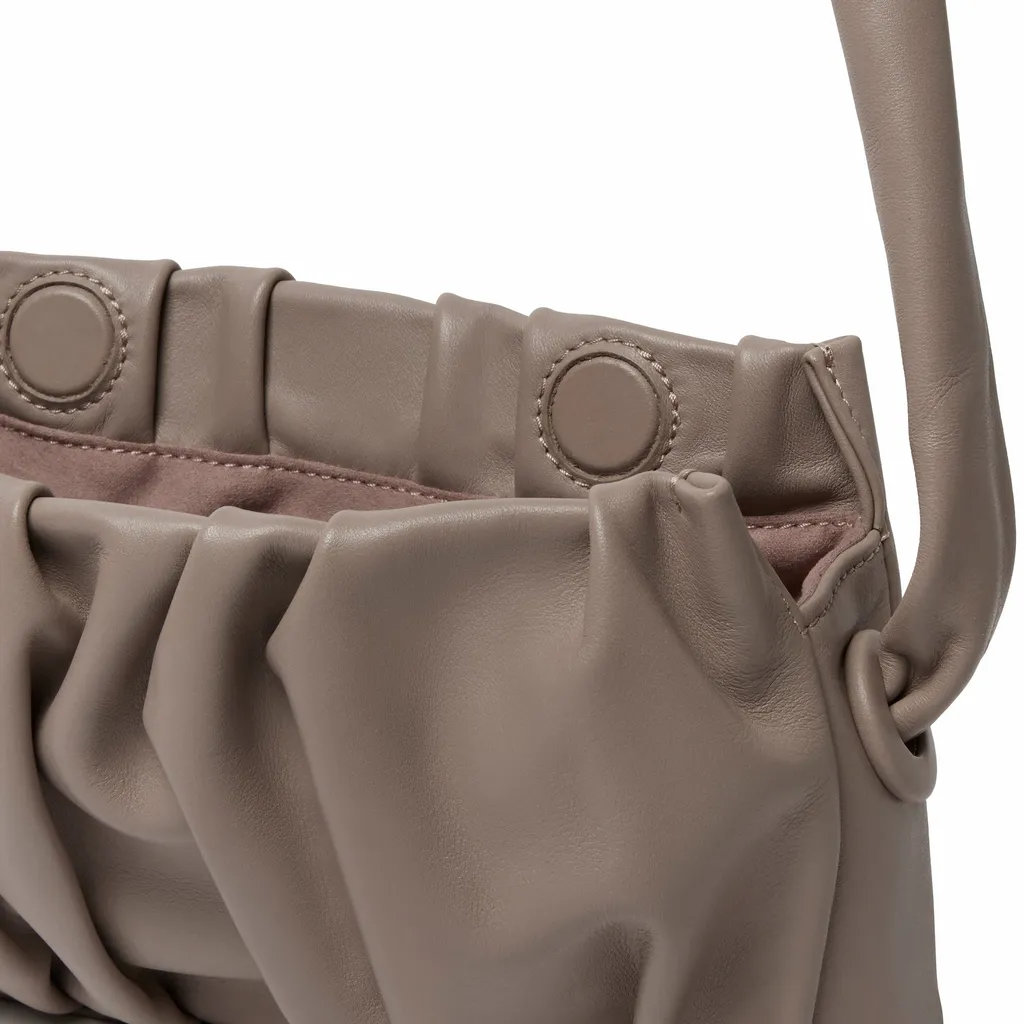 Vintage Effect Vague Shoulder Bag