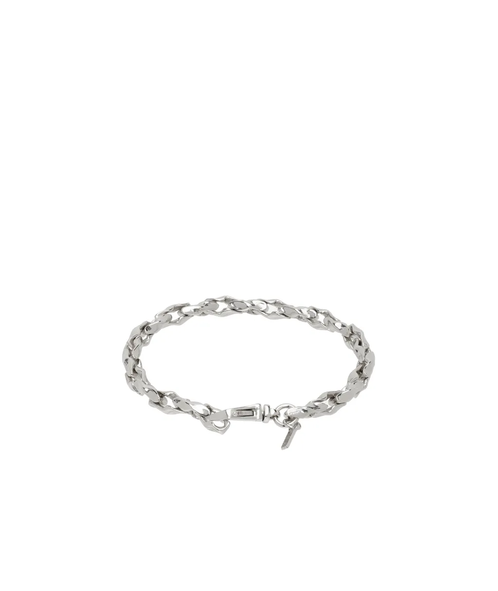 Hammered Chain Bracelet